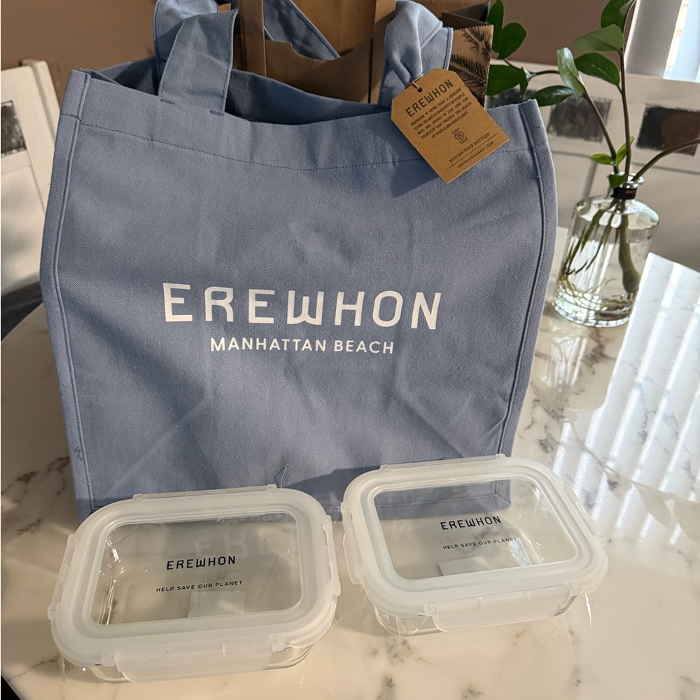 Blue Tote Bag